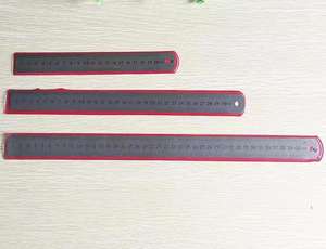 เครื่องวัดระดับ150<span class=keywords><strong>ม</strong></span><span class=keywords><strong>ม</strong></span>. ชุดคณิตศาสตร์<span class=keywords><strong>4</strong></span> 3<span class=keywords><strong>ม</strong></span>. สำหรับโต๊ะเลื่อนเห็นไม้บรรทัดสแตนเลสยืดหยุ่น30นิ้ว - Product Image 4