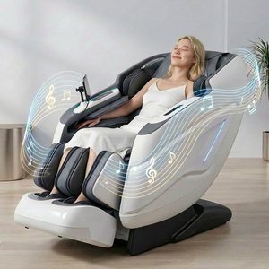 Sillón <span class=keywords><strong>de</strong></span> Masaje Acoustic Wave 8D con Motor, Doble Gravedad Cero, Riel SL, Control por Voz AI, Shiatsu <span class=keywords><strong>de</strong></span> Cuerpo Completo, con OEM Disponible - Product Image 1