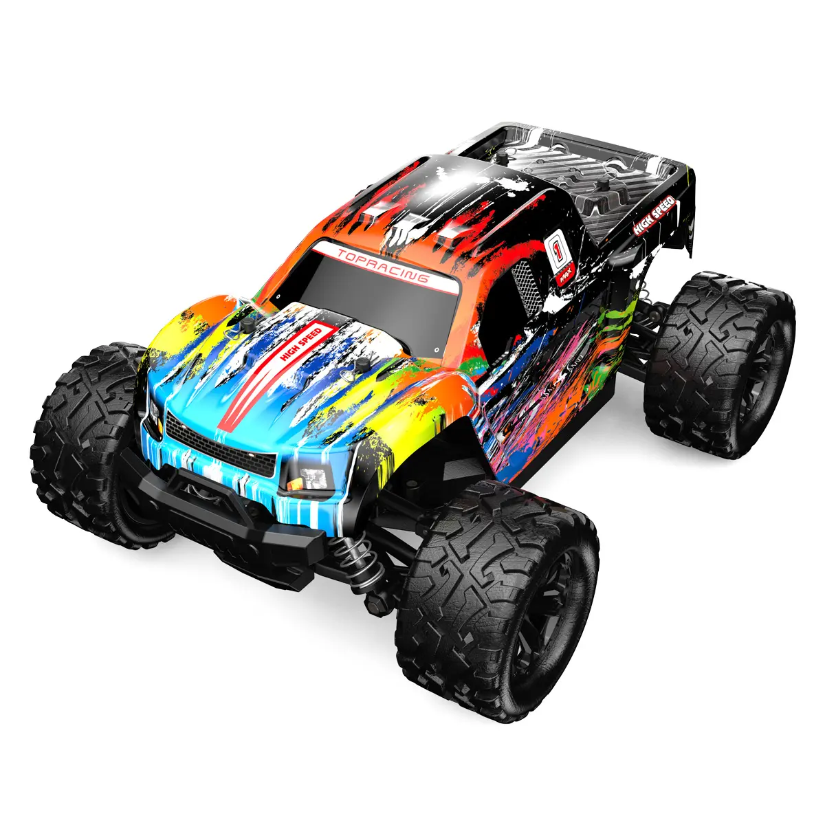 Jogo de meninos 2.4 ghz 1:18 4ch, carro de controle remoto, brinquedo de escalada rc