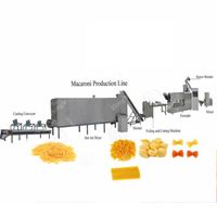 Ligne de production complète de pâtes automatique en acier inoxydable de qualité supérieure, 300 kg/h, machine à fabriquer des pâtes turques, des spaghettis avec sécheuse