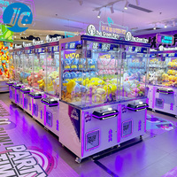 Máquina de garras de juego de muñecas Doll Park, colorida, con microbotones importados, garantía de 1 año, personalizable, compatible con múltiples enchufes