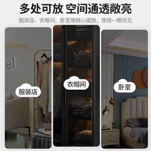 <b>Wall</b> <b>Mirror</b> Full Length <b>Rectangular</b> 4.0 Mm Glass Minimalist Design Home Use Bedroom Hanging Rope - Product Image 4