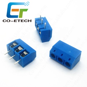 Conector de bloque de terminales de tornillo PCB, 5,08mm, KF301, 2P, 3 pines, enchufe - Product Image 4