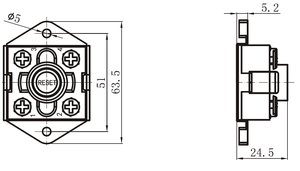 <span class=keywords><strong>Thermostat</strong></span> à bouton rouge à réinitialisation manuelle KSD207R KSD208R Interrupteur <span class=keywords><strong>de</strong></span> sécurité <span class=keywords><strong>de</strong></span> température Chaudière électrique Chauffe-eau <span class=keywords><strong>Thermostat</strong></span> - Product Image 5