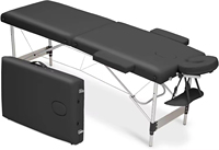 Table de massage professionnelle portable, camillas de masajes, lit de spa pliable, lit de tatouage, hauteur réglable, pieds en aluminium, lit de massage de spa