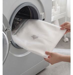 Thickened Fine Mesh Laundry Bag <b>Set</b> Large Mesh Clothes Washing Bag Durable Underwear Bra Washing Bag - Product Image 4