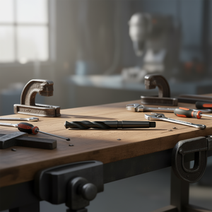 Tapered Shank Twist <b>Drill</b> <b>Bit</b> 120mm Length For Metal Wood Drilling - Product Image 3