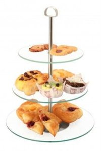 Lazy Susan en verre trempé transparent écologique avec <span class=keywords><strong>pieds</strong></span> rotatifs et accessoires riches en fonctionnalités - Product Image 4