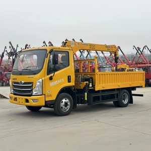 Petit camion de fret Foton de 3 tonnes avec grue montée, grue de camion de 4 tonnes, grue de camion de 5 tonnes à vendre - Product Image 4