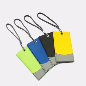 Sublimatie Bagage Tags Custom Zachte Pvc Rugzak Koffers Tags Voor Baggages Reis Id Labels