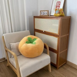 Cojines de <span class=keywords><strong>Piso</strong></span> Creativos en Forma de Champiñón y Tomate, Personalizables, Almohadas para Silla, Cojines Decorativos para Sofá y Cama, Venta Caliente - Product Image 4