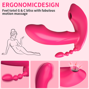 Ngọt ngào Kitty Đồ chơi tình dục 3 trong 1 App kiểm soát dildo Vibrator nữ sucking clitoris Vibrator - Product Image 4