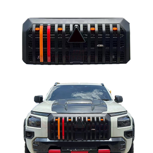 Calandre de course avec feux LED ambre pour Mitsubishi Triton L200 2024 et modèles ultérieurs – Calandre en maille, calandre de <span class=keywords><strong>radiateur</strong></span>, accessoires extérieurs - Product Image 1