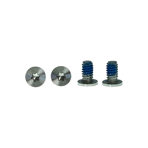 Vis de verrouillage antivol Torx à tête fraisée plate en acier inoxydable 304, moletées, M1.4 M1.6 M2.0 pour équipement robotique - Product Image 1