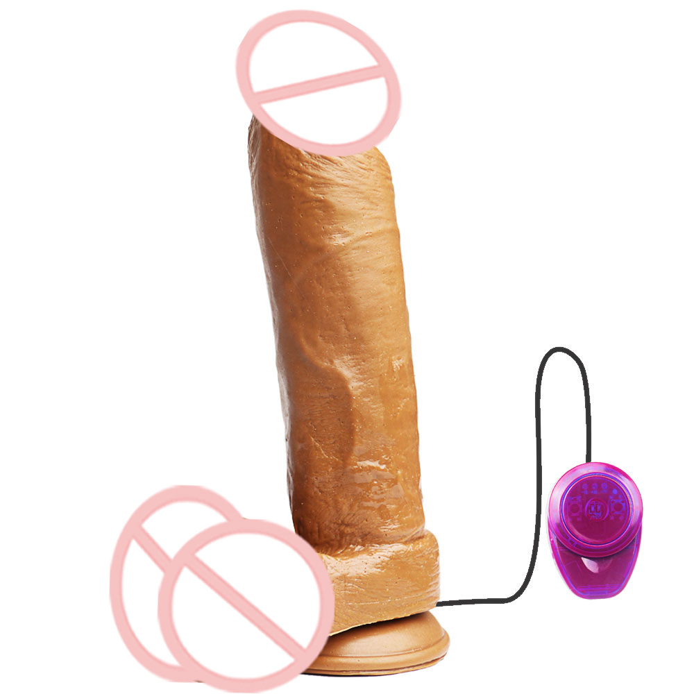 Realistic Electric Penis Vibrator for Women - 3 Speed Vibration, USB  Rechargeable