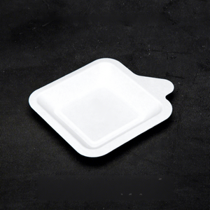 <span class=keywords><strong>Assiette</strong></span> jetable en pulpe de papier biodégradable, carrée, épaisse, imperméable et résistante à l'huile, pour pique-nique, barbecue, fêtes et restaurants - Product Image 6