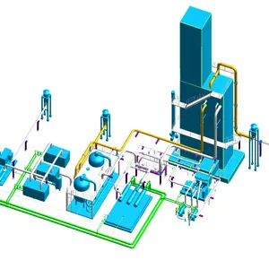 Machine à oxygène liquide russe, usine de séparation d'air pyrogène AZBEL utilisée pour l'usine chimique
