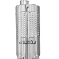 Cuve de fermentation en acier inoxydable HG, cuve de fermentation conique pour le vin, équipement
