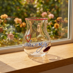 Vase cylindrique en verre transparent 30 cm, côtelé, rond, de luxe, pour table, vase à fleurs décoratif, vase à bourgeons pour la maison, le bureau, les mariages, les fêtes, les cadeaux - Product Image 3