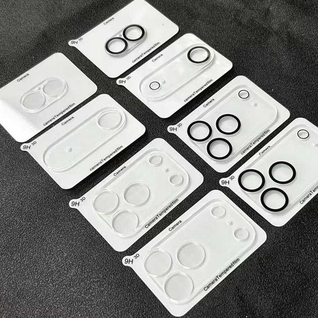 Latest Grade AAA Full Cover 9H Hardness Ultra-Thin 0.33mm Tempered Glass Camera Lens Protector 2.5D Radian for Anti-Oil