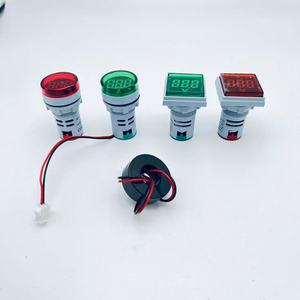 AD16-22DSV 22Mm Vôn Kế Kỹ Thuật Số Hình Vuông Đồng Hồ Đo Điện Áp Mini <span class=keywords><strong>AC</strong></span> 60-500V Đồng Hồ Chỉ Báo Vôn Kế Hiển Thị Kỹ Thuật Số <span class=keywords><strong>LED</strong></span> - Product Image 3