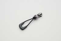 Glissière de fermeture éclair en silicone durable personnalisable, directement de l'usine, en PU/PVC pour vêtements et accessoires de transformation