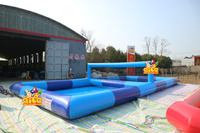 Équipement de jeux aquatiques pour les vacances d'été Jeu gonflable Pool Party pour les centres de villégiature et les parcs