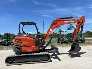 Mini-excavatrice Kubota U55-4 d'occasion haute performance de 5,5 tonnes, excavatrice hydraulique - Product Image 6