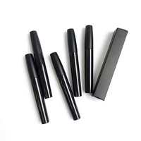 Mascara de marque propre, cosmétiques, mascara waterproof, noir intense, longue tenue, brosse fine, facile à enlever, mascara tubulaire noir intense
