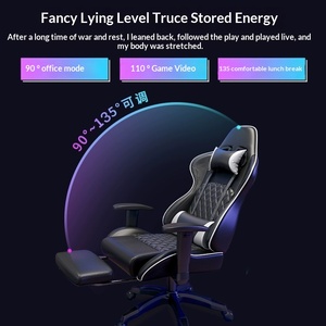 <span class=keywords><strong>Silla</strong></span> <span class=keywords><strong>de</strong></span> Juego <span class=keywords><strong>de</strong></span> Cuero, <span class=keywords><strong>Silla</strong></span> <span class=keywords><strong>de</strong></span> <span class=keywords><strong>Oficina</strong></span> para Computadora, Reclinable, Ajustable en Altura, Ergonómica, <span class=keywords><strong>Silla</strong></span> <span class=keywords><strong>de</strong></span> Juego y <span class=keywords><strong>Oficina</strong></span> - Product Image 4