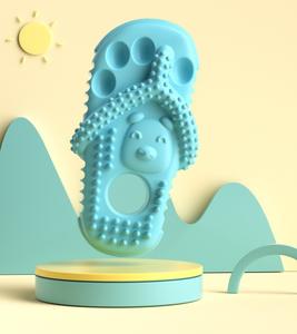 Hete Aanbieding Hondenspeelgoed Bijtslipper Vormig Hondenspeelgoed Veilig Slijpen Bijtbestendig Slippers Kauwspeelgoed voor Honden - Product Image 2