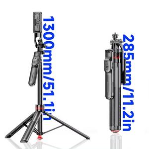 Palo de Selfie Plegable Automático para Teléfono Móvil, Monopié F06 con Soporte de Trípode y Tornillo de 1/<span class=keywords><strong>4</strong></span> para Cámaras Insta360 <span class=keywords><strong>DJI</strong></span> <span class=keywords><strong>OSMO</strong></span> - Product Image 5