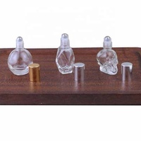 Vente flash : flacons à bille en acier pour huile de parfum unique, 6 ml, 8 ml, 10 ml, emballage cosmétique, flacon à bille en acier inoxydable