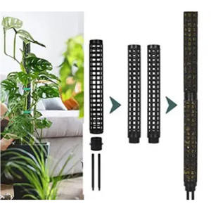 Palo de musgo de plástico caliente palo de tótem de musgo de coco para estacas de plantas soportes trepadoras plantas de interior poste de musgo enredaderas transparentes - Product Image 3