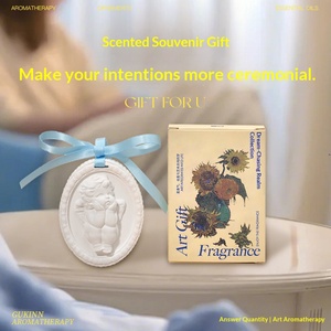 Tablettes parfumées pour bouquets, aromathérapie au gypse, pierre diffuseur de parfum sans flamme, tablettes d'aromathérapie pour la maison - Product Image 4