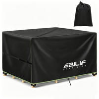 Housses de protection imperméables pour grands meubles de patio, résistantes à l'usure, housses de protection extérieures anti-pluie pour mobilier de jardin modulaire