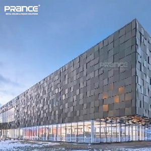 PRANCE Mur-rideau moderne en alliage d'aluminium - Façade ignifuge, écologique et imperméable pour bâtiments commerciaux et résidentiels - Product Image 3