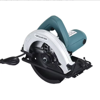 Scie circulaire électrique industrielle professionnelle 1300W, outil électrique 220V/110V, coupe du bois, lame de 7 pouces, profondeur maximale de coupe de 185 mm