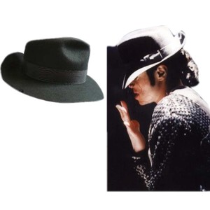 Cappello Fedora Jazz Classico in Lana Nera MICHAEL JACKSON <span class=keywords><strong>MJ</strong></span> per Uomo, per Feste, Affari o Attività all'Aperto - Product Image 4