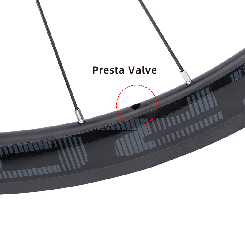 Ultra-light 700c V Brake Aluminum Wheelset For Road Bicycles