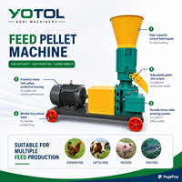 Máquina para Hacer Pellets de Alimento para Animales, Pequeña, para Granjas Familiares, Cerdos, Ganado, Ovejas, Pollos y Aves de Corral