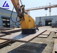 Aimant de levage hydraulique pour excavatrice CW20 CW05, avec cadre, pour la récupération de métaux lourds et le chargement de coques de voitures dans les ferronneries