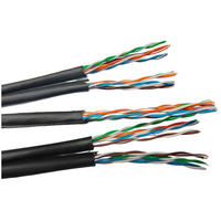 Cable de red Utp cat5 cat5e, multipar, 4p x 2, especificaciones especiales, OEM/ODM, cat5e, interior, 305m, 1000m, cable trenzado
