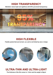 Customizable Foldable Textile LED <strong>Magic</strong> Carpet <strong>Screen</strong> Transparent Flying Display with Video Wall Hoisting Outdoor Events - Product Image 2