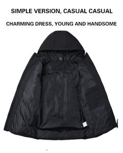 Chaqueta acolchada con logotipo personalizado para hombre, chaqueta de invierno para mujer, chaqueta acolchada con burbujas para hombre al aire libre, chaqueta acolchada de invierno Unisex - Product Image 3