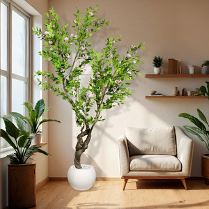 <span class=keywords><strong>ต้น</strong></span>ฮิบิสคัสประดิษฐ์สูง 250 ซม. ดอกสีชมพู <span class=keywords><strong>ต้น</strong></span>ไม้ปลอมสำหรับตกแต่งบ้านสไตล์ทรอปิคอล ระเบียง ให้ความรู้สึกเหมือนจริง ใช้ได้ทั้งภายในและภายนอกอาคาร - Product Image 1