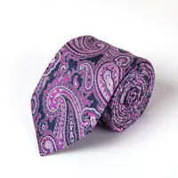 Herren handgemachte Türkis Paisley Design Jacquard Mode Krawatte gewebte Seiden krawatte für Männer