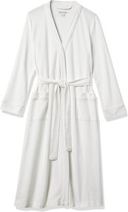 Peignoir de bain en coton 100% de qualité hôtelière cinq étoiles, col kimono, épais et très absorbant, séchage rapide, doux et luxueux, pour usage hôtelier - Product Image 6