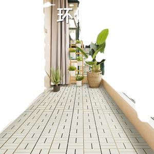 Carreaux de sol à emboîtement en plastique pour balcon extérieur en PP étanche, portables et bon marché, antidérapants - Product Image 2