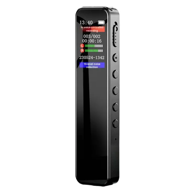 Mini Metal Digital Voice Recorder with MP3 Activation for Professional Meeting and Training Lectures Sound Recording